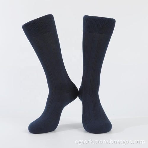 comfortable crew men's socks dress with custom logo